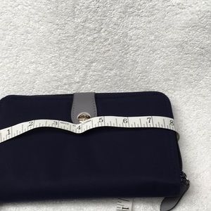 Vera Bradley navy blue wallet